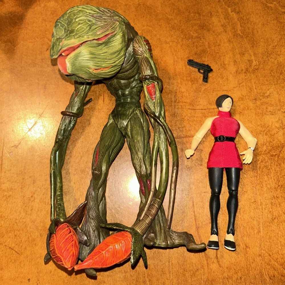 1999 TOY BIZ Resident Evil 2 IVY AND ADA WONG Action Figure Set Complete C2